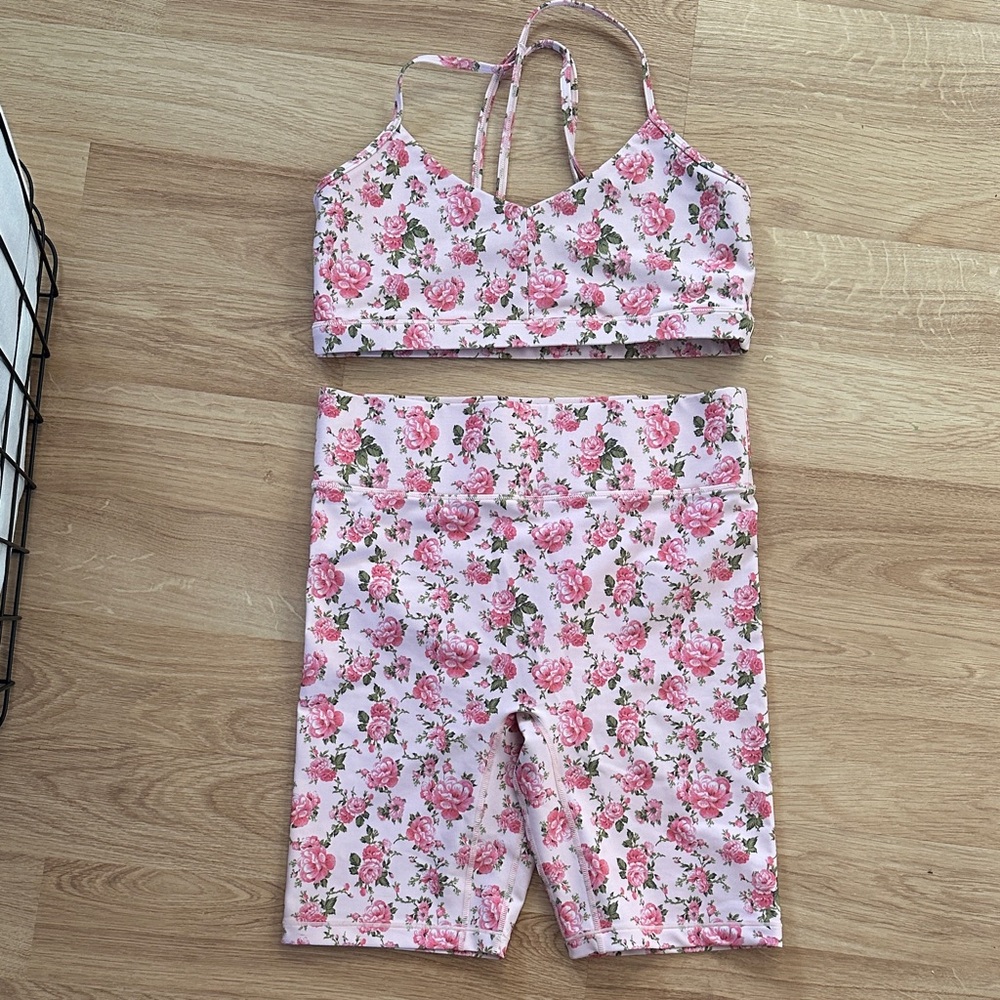 LoveShackFancy Pink Floral Fabric